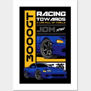 Iconic 3000GT JDM Car Posters and Art